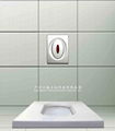 智能公廁節水器 感應沖洗閥 長方形面板18×13.5或13.5×18cm