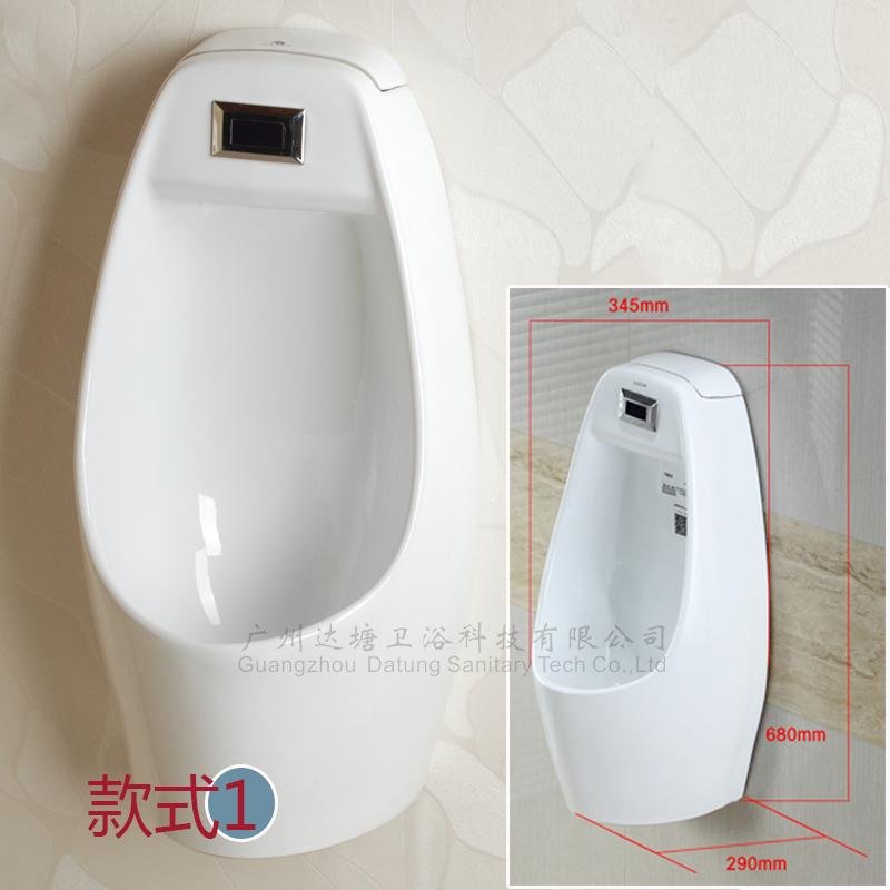 Integrated auto urinal scenic toilet lucency urinal flusher urinal funnel+sensor 2