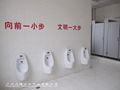 Integrated auto urinal scenic toilet lucency urinal flusher urinal funnel+sensor