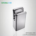 304 Integral Stainless Steel Hand Dryer Auto Sensing Double Jet Jet Dryer Commer