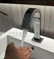 All-copper automatic sensor faucet Square sensor faucet 5A area public toilet 