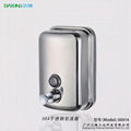 304 Stainless Steel Wall Soap Dispenser Metal Soap Liquid Hand Dispenser