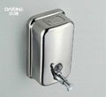 304 Stainless Steel Wall Soap Dispenser Metal Soap Liquid Hand Dispenser