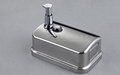 廠家直銷304不鏽鋼壁挂式手動皂液器洗手液器浴室沐浴露盒子