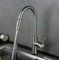 Touch + Manual + Drain faucet Drain Ditch Touch faucet Home kitchen sink