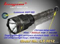 "Loongsun" Brand LED Strong flashlight-9012 1