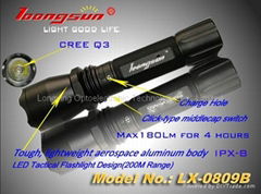 "Loongsun" Brand Bright tactical flashlight-0809B