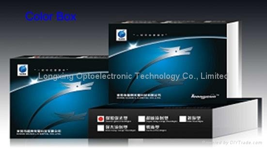 "loongsun" Brand LED tactical Flashlight-9001 3