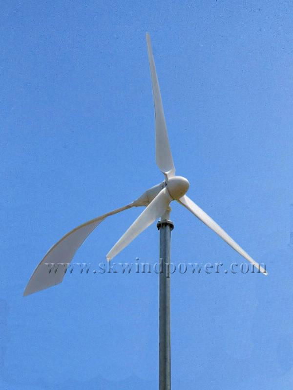  Low noise but higher efficiency wind turbine 10kw 3