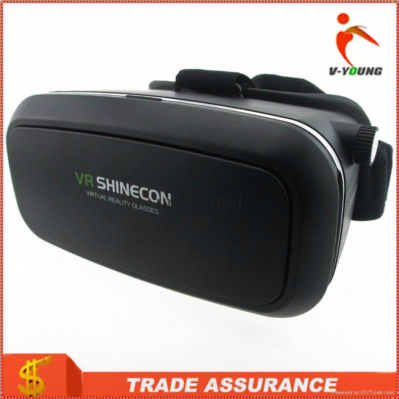 Bluetooth Remote Controller Shinecon 3D Gear VR Glasses Virtual Reality headset 4