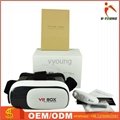 VR BOX 2.0 Version 3D Glasses with bluetooth remote distance adjustable 1
