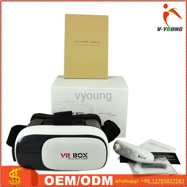 Wholesale VIrtual Reality 3D Glasses VR Box for Iphone and Android Phone 2