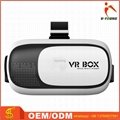 Factory sale Google Cardboard VR Box 2.0 Virtual Reality 3D Glasses for Game 2