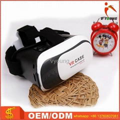 vr case for 3d movies with Remote Bluetooth Controller  vr goggles