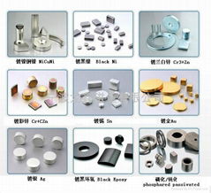 Surface coating magnat