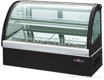 LTW-80 counter top hot showcase