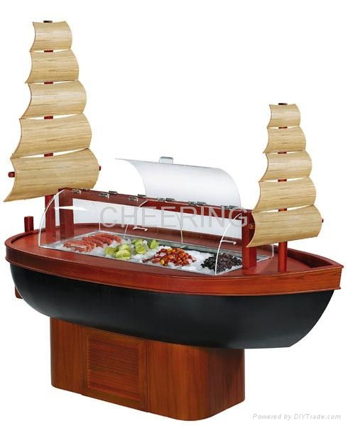 H-CY2350FL4 Luxury Barque Salad Bar