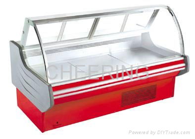 supermarket  wind screen cabinet 3