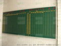 諾迪士訂做畫線貼字白板絲印UV磁性寫字板課程表板進度板五線譜板 4