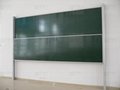 Column vertical lifting blackboard up and down push and pull green board