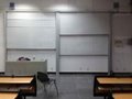 诺迪士柱立式升降黑板课室上下推拉绿板粉笔板
