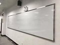 諾迪士不鏽鋼邊磁性白板實木邊超高大白板投影書寫白板1.5米