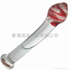 European Novelty Royal Glass Dildo Glass