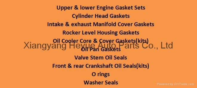 upper engine gasket kit for Cummins marine engine M11  4