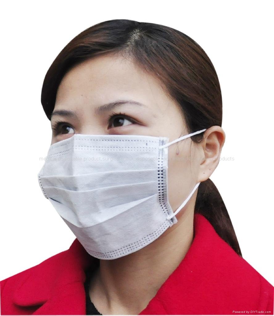 Disposable 4 Ply Active Carbon Face Mask  3