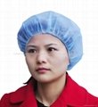 Disposable bouffant cap with low price and high quality 3