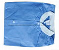 Disposable Non woven lab coat  with cheap price high quality 4