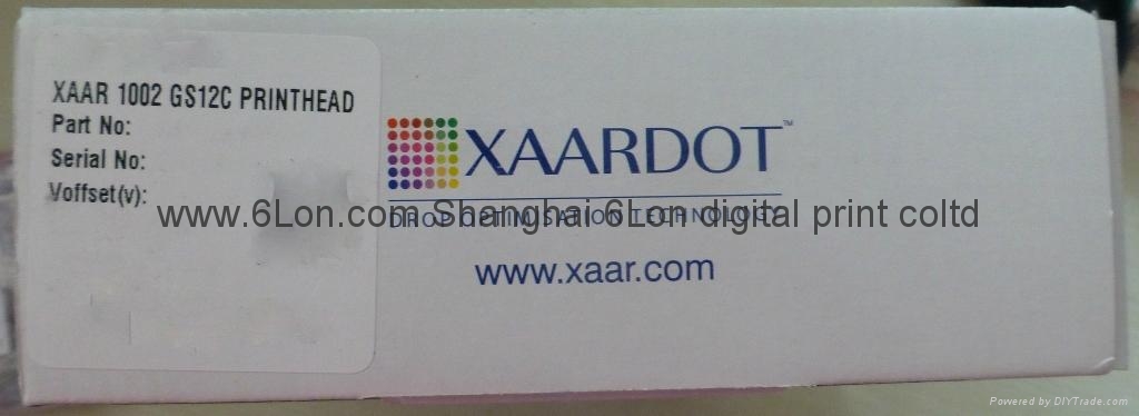 Xaar1002/GS12喷墨打印头