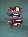 Metal wine racks