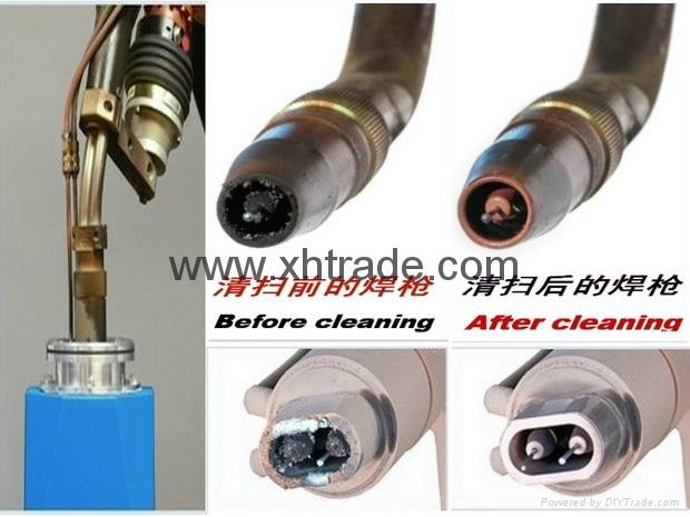 Robot welding torch automatic cleaning machine 4
