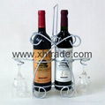 Steel wine racks