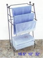 wire bathroom racks towel shelves 1