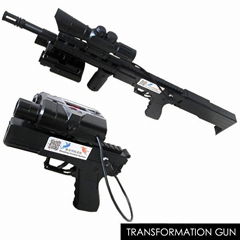 600ft Laser Tag Transformation Assault Rifle Professional Editable Battle Gun