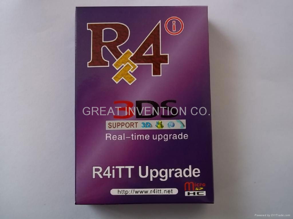 R4iTT RTS Upgrade 3DS Slot-1 Cartridge R4iTT 2014 DS CARD FOR NDSI 3DS V6.30