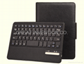 Bluetooth Wireless Keyboard With Detachable Leather Case for iPad mini 3