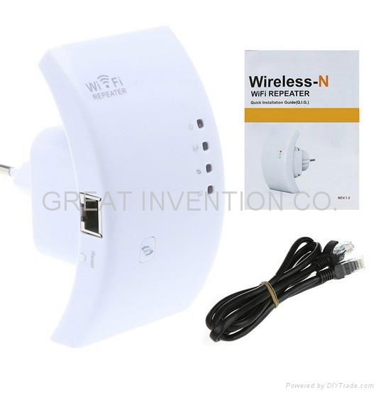 Wireless N Wifi Repeater 802.11N/B/G Network Router Range Expander 300M Booster 
