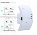 Wireless N Wifi Repeater 802.11N/B/G Network Router Range Expander 300M Booster  5