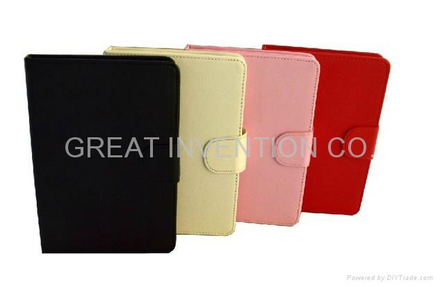 Wireless Bluetooth keyboard leather case for 7'' Samsung galaxy tab 3 P3200  4