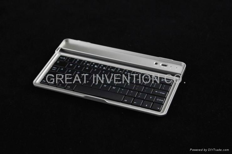 Aluminum Mobile Bluetooth Keyboard Case For Google Nexus 7 FHD 2ND GEN NEXUS7 II 3