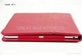 Lychee texture leather folio case cover stand For Apple iPad Air iPad 5   3
