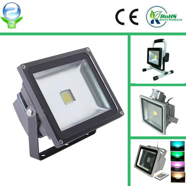 10W/30W/60W RGB led floodlight