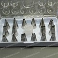 16pcs cake decorating nozzles set in the