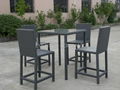 bar set, outdoor furniture, rattan furniture 1