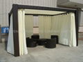 rattan Gazebo, daybed, wicker furniture