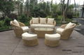 rattan sofa lounge sofa set 1