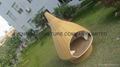 Rattan patio hanging bed  3